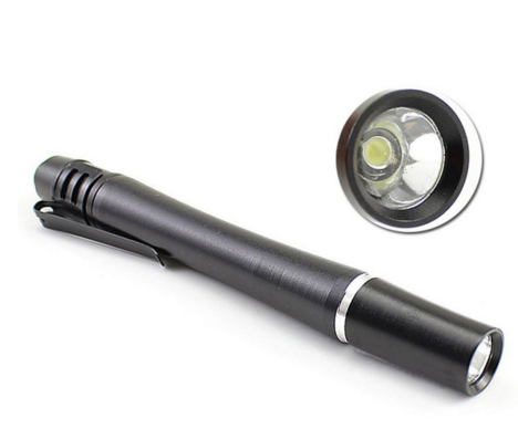 300 Lumen Mini Pen Light Medical Flashlight