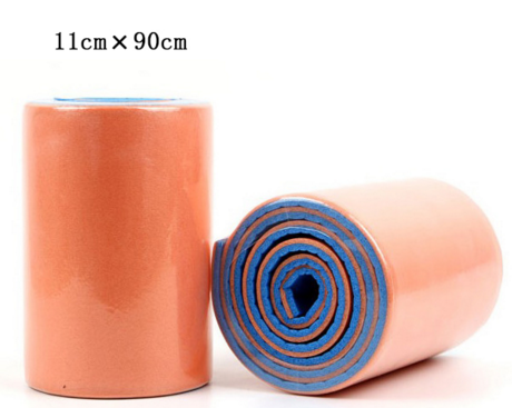 Orange and Blue First Aid Bandage Roll