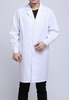 Unisex Uniform Long White Laboratory Coat