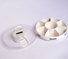 7 Compartments Portable Pill Box With 5 Alarms Timed